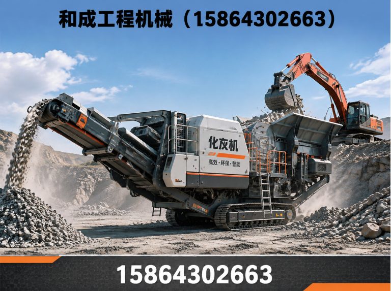 松岭区和成工程机械展示图